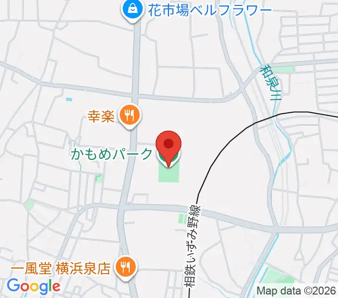 かもめパークの地図
