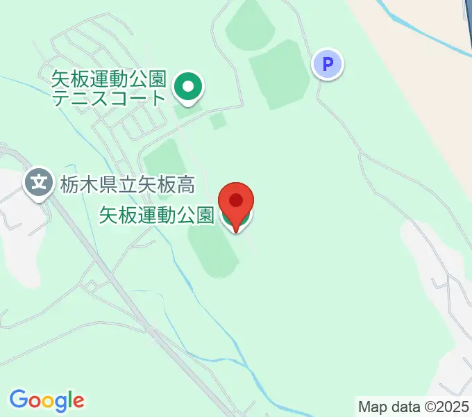 緑新スタジアムYAITAの地図