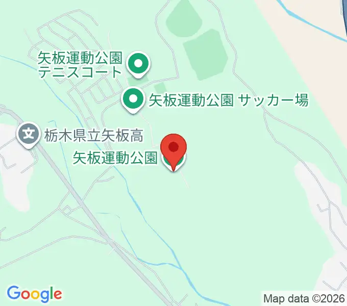 緑新スタジアムYAITAの地図