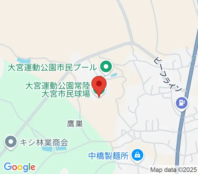 大宮市民球場の地図