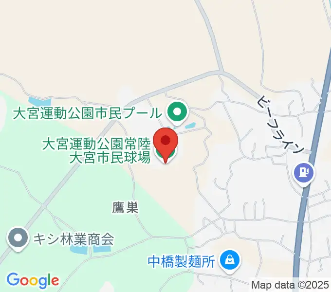 大宮市民球場の地図