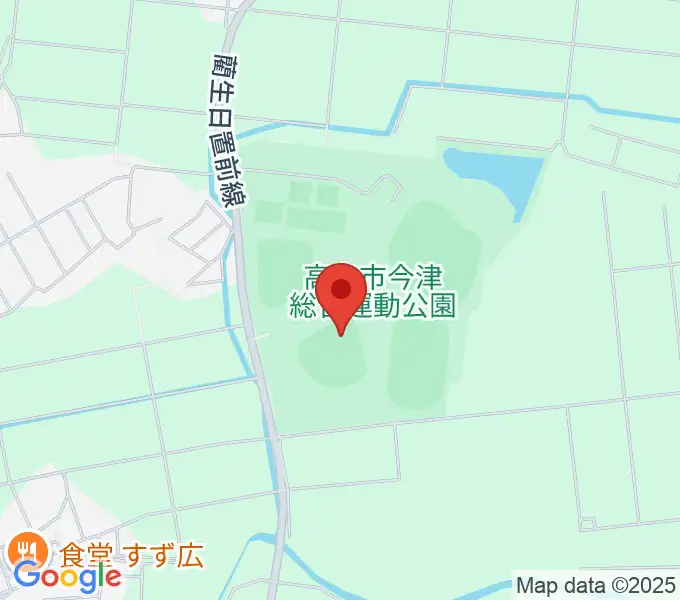 今津スタジアムの地図