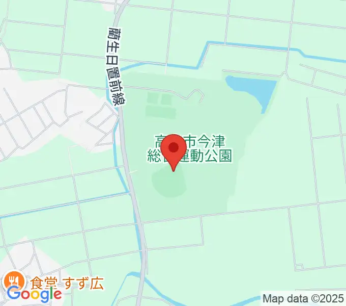 今津スタジアムの地図