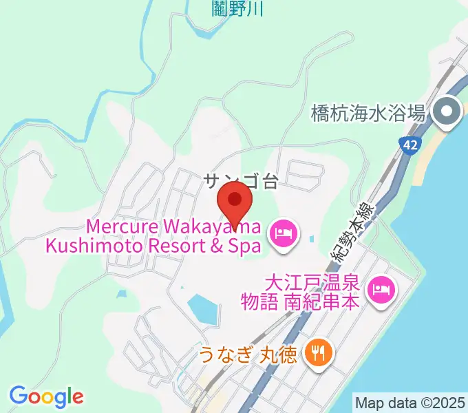 串本サン・ナンタンランド野球場の地図