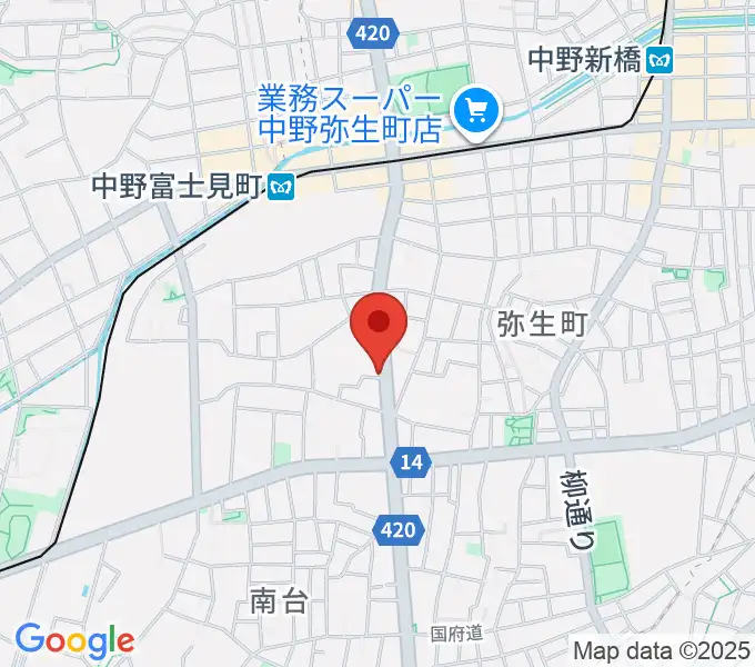 Studio Move 705の地図