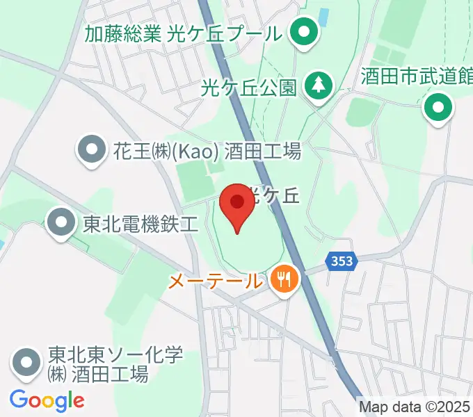 DENKI TEKKOフィールドの地図
