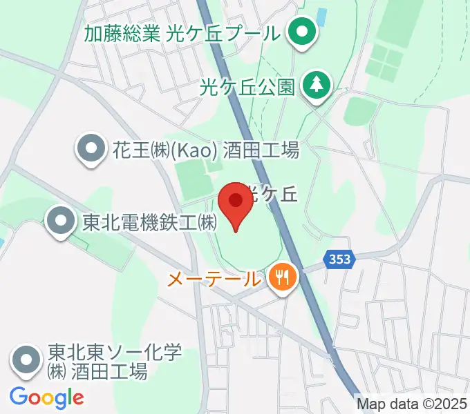 DENKI TEKKOフィールドの地図