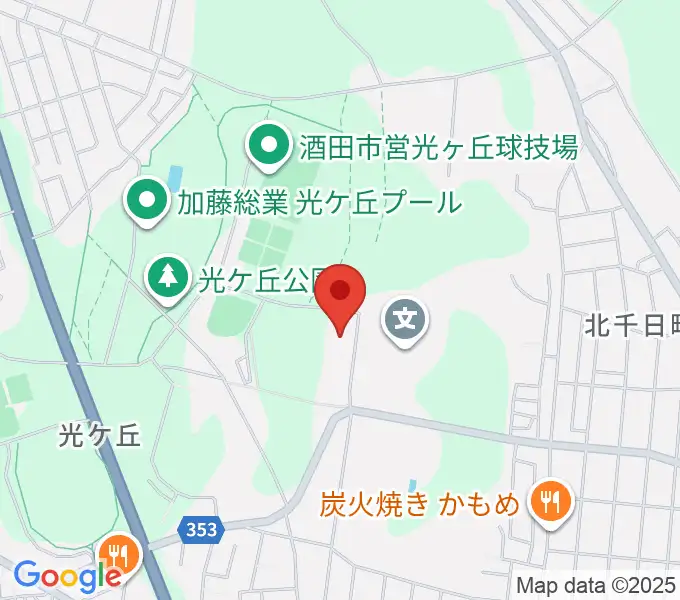 電機鉄工武道館の地図