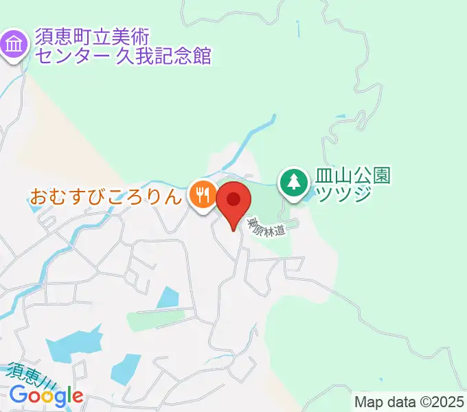 須恵町立歴史民俗資料館の地図