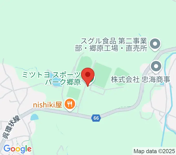呉市総合スポーツセンター陸上競技場の地図
