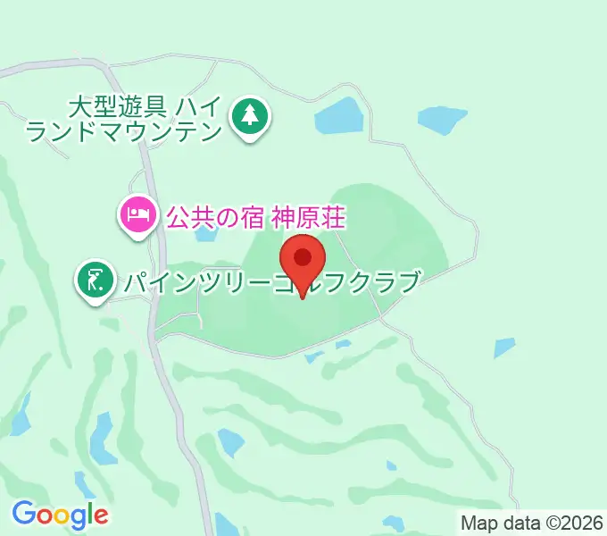 神原スポーツ公園シャルムスタジアムの地図