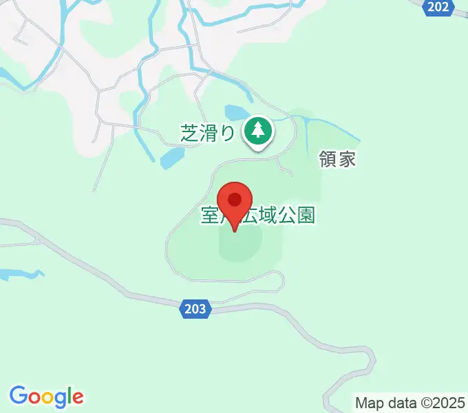 室戸広域公園野球場の地図