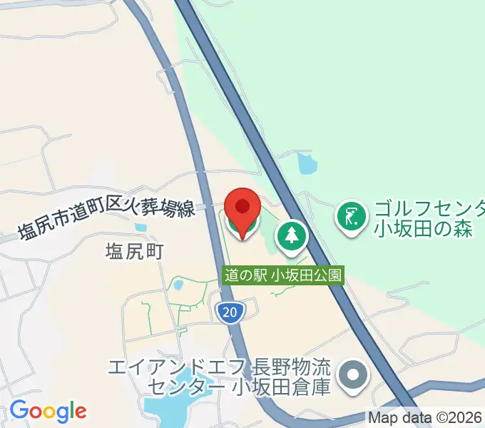 サンコーグリーンフィールドの地図