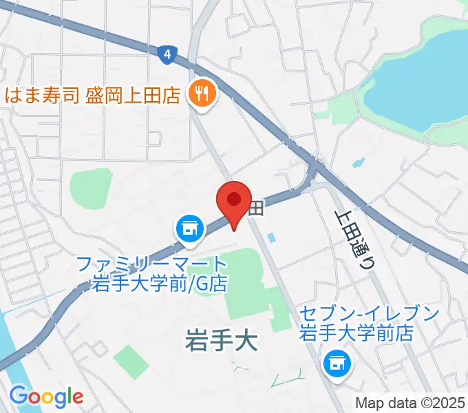 ムセンコネクトもりおかアリーナの地図