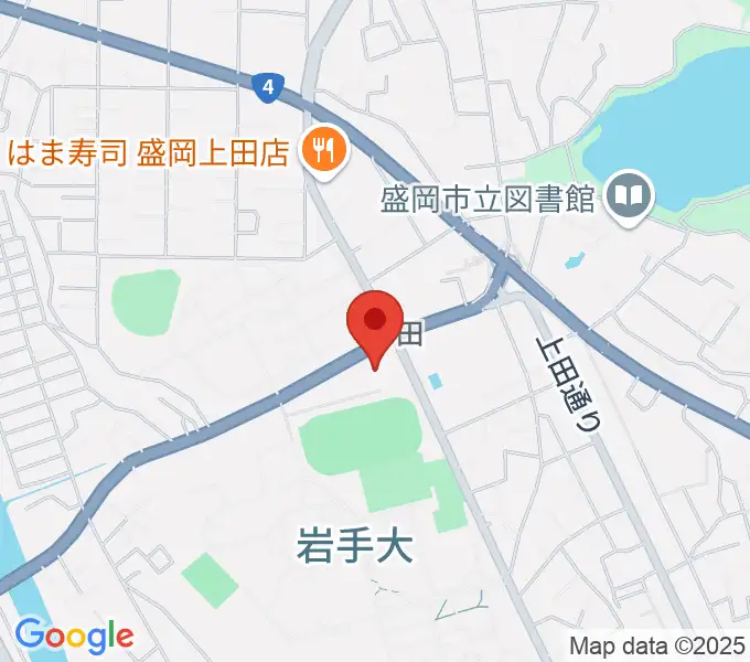 ムセンコネクトもりおかアリーナの地図