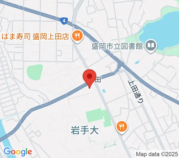 ムセンコネクトもりおかアリーナの地図