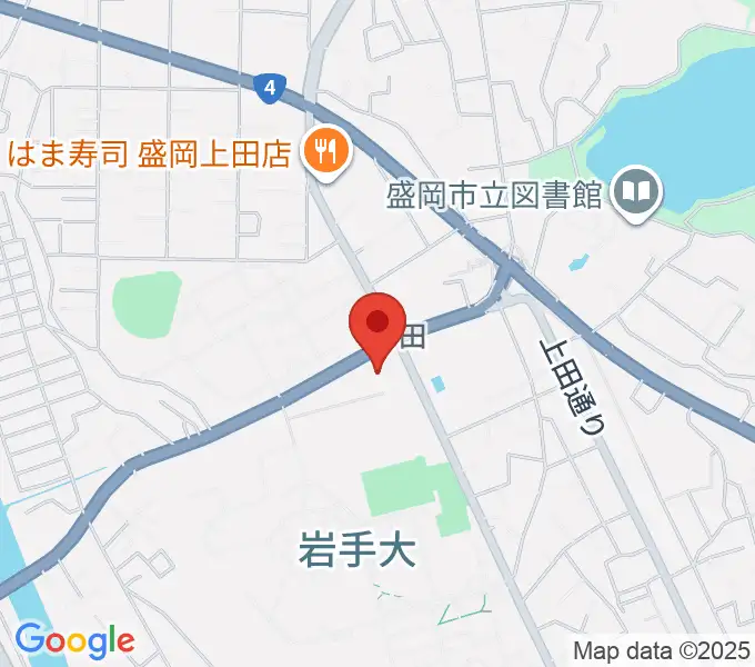 ムセンコネクトもりおかアリーナの地図