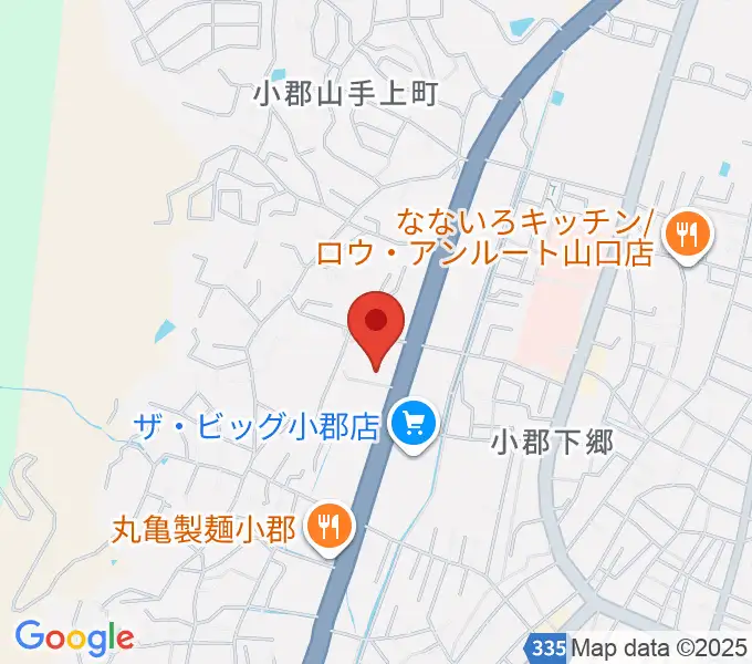 山口市小郡文化資料館の地図