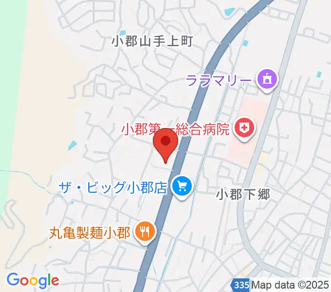 山口市小郡文化資料館の地図