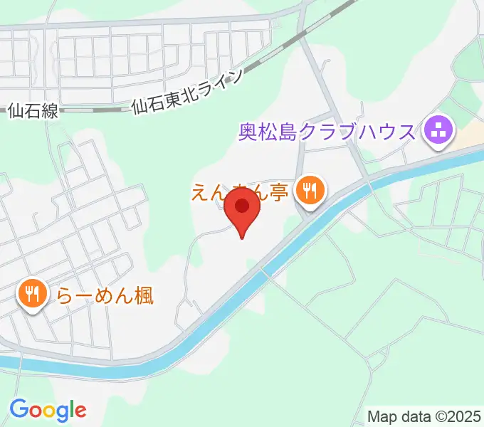 おおくらフィールドの地図