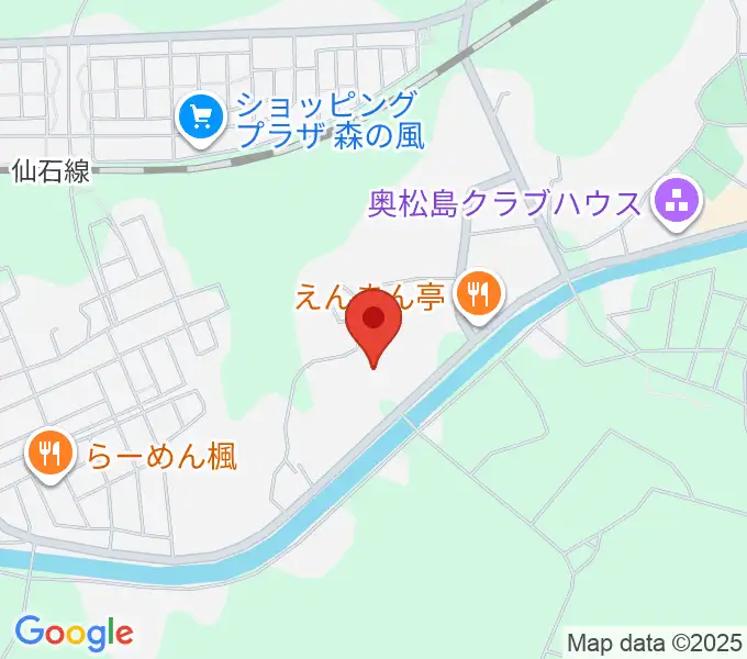 おおくらフィールドの地図