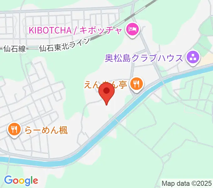 おおくらフィールドの地図