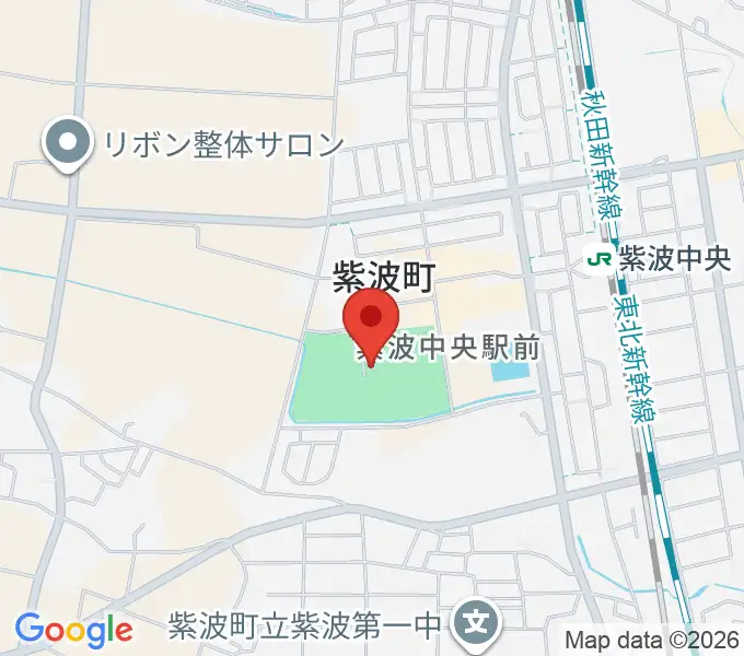 岩手県フットボールセンターの地図