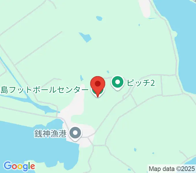 松島フットボールセンターの地図