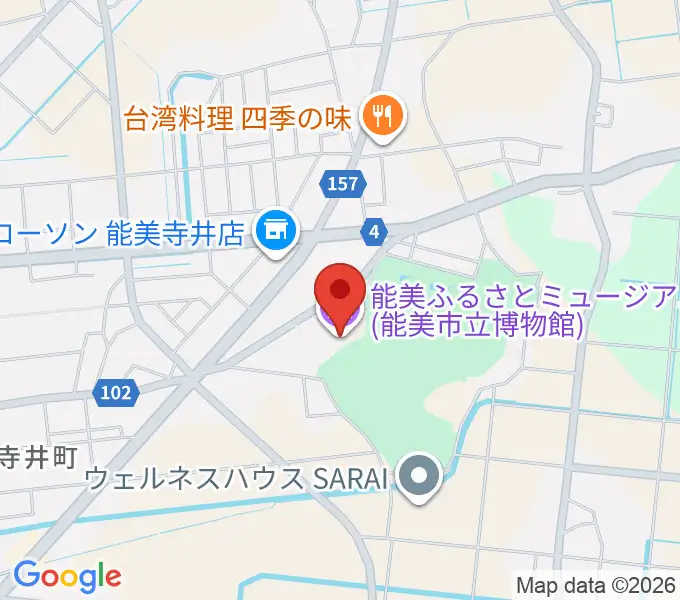 能美ふるさとミュージアムの地図