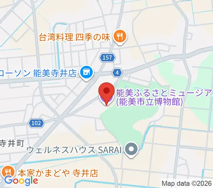 能美ふるさとミュージアムの地図