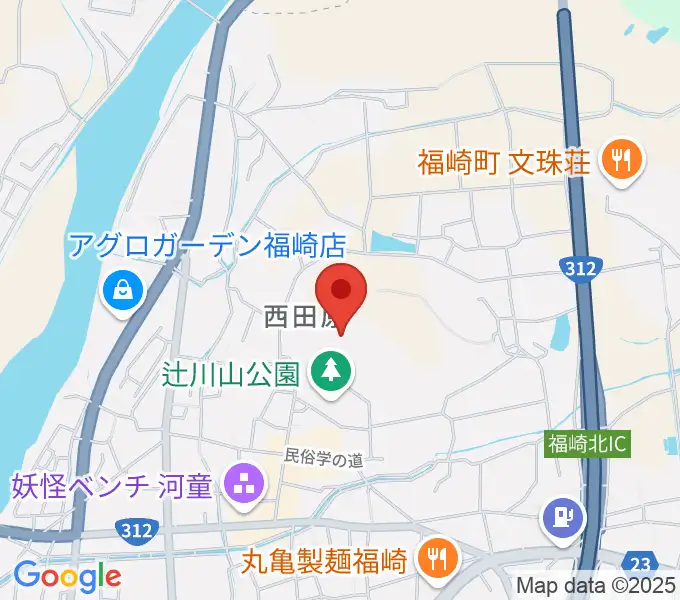 福崎町立神崎郡歴史民俗資料館の地図