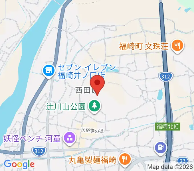 福崎町立神崎郡歴史民俗資料館の地図