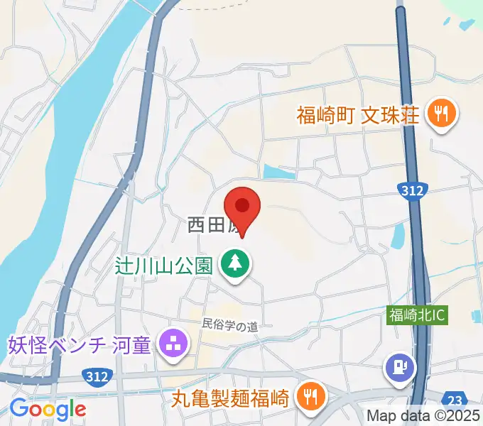 福崎町立神崎郡歴史民俗資料館の地図