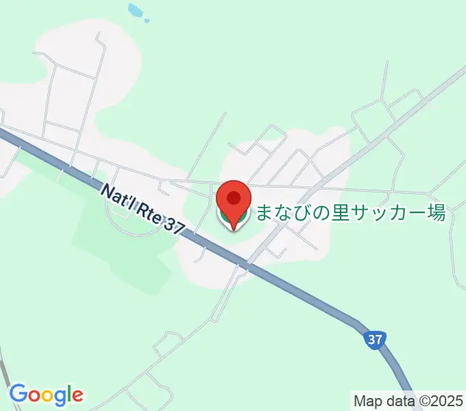 伊達市まなびの里サッカー場の地図