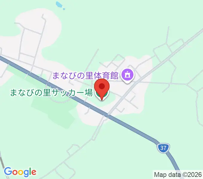 伊達市まなびの里サッカー場の地図