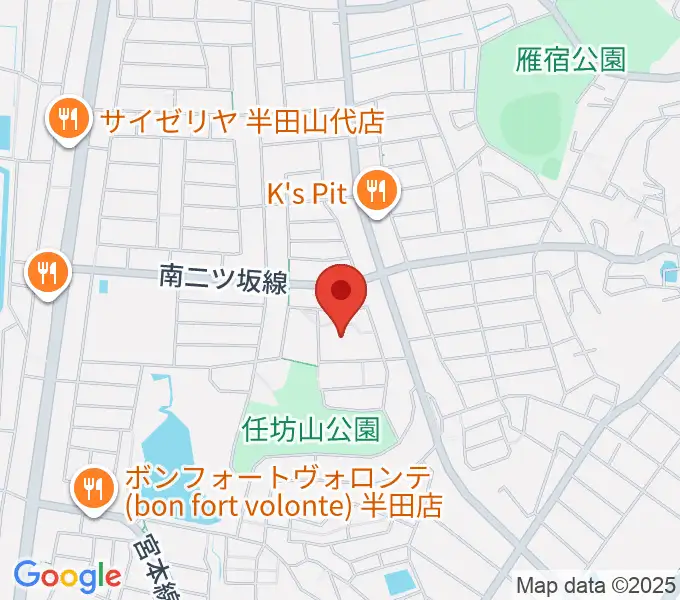 半田市立博物館の地図