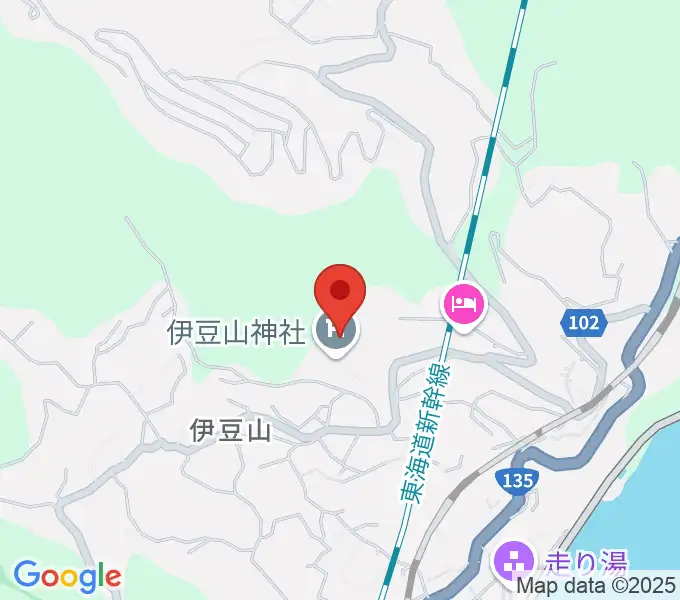熱海市立伊豆山郷土資料館の地図
