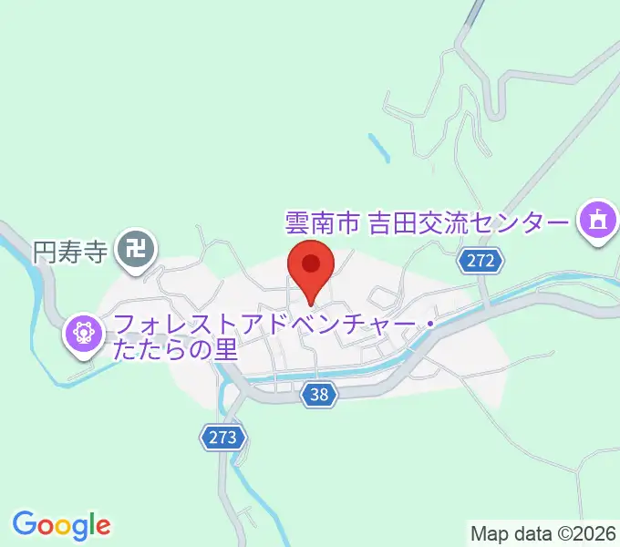 鉄の歴史博物館の地図