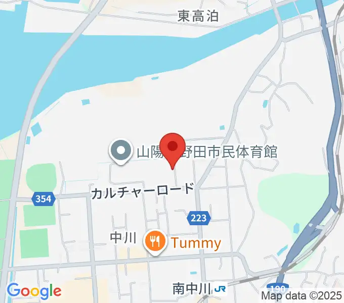 山陽小野田市歴史民俗資料館の地図