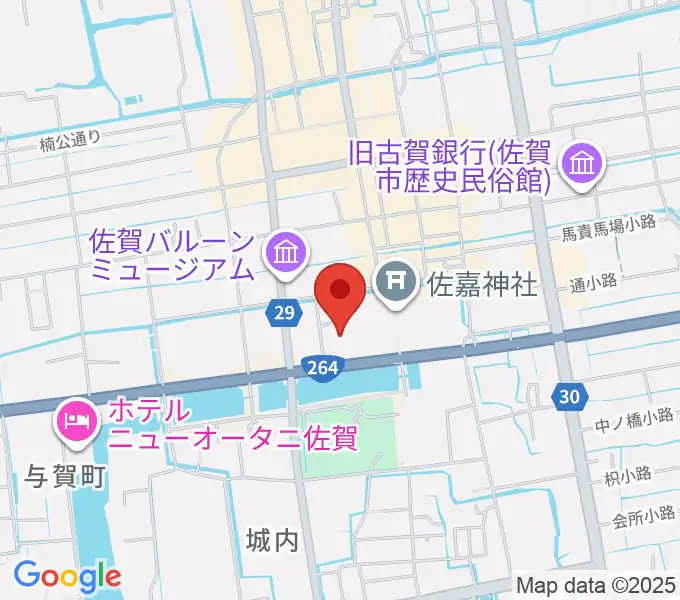 徴古館の地図