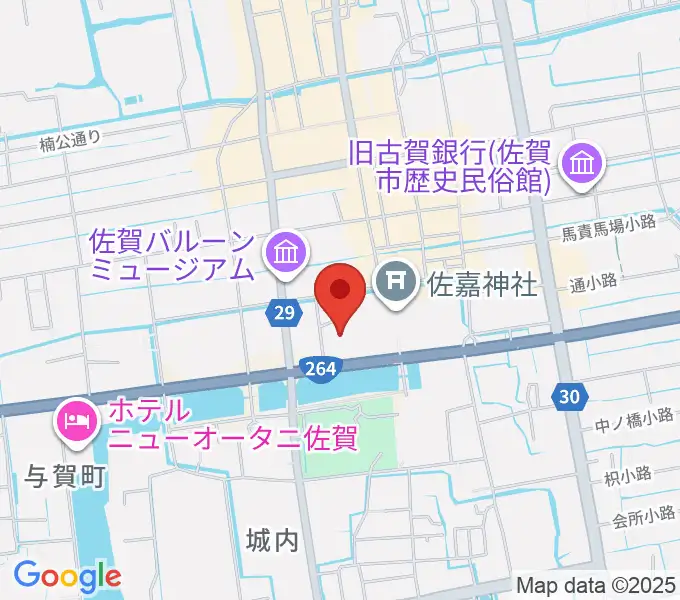 徴古館の地図