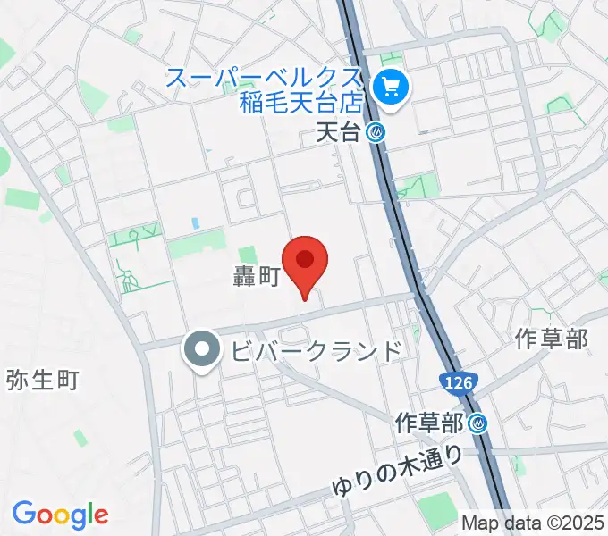 千葉経済大学地域経済博物館の地図