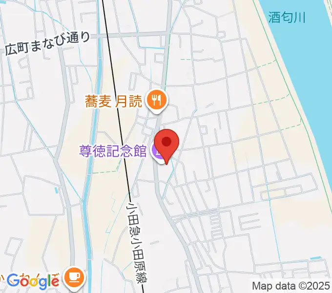小田原市尊徳記念館の地図