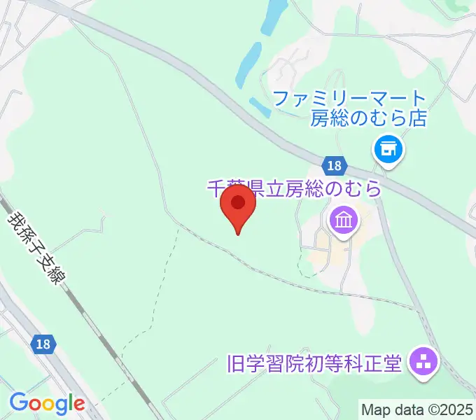 千葉県立房総のむら 風土記の丘資料館の地図