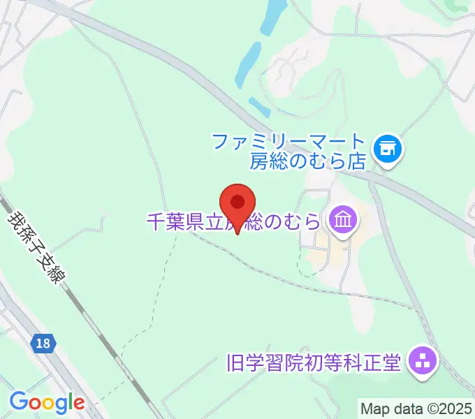 千葉県立房総のむら 風土記の丘資料館の地図
