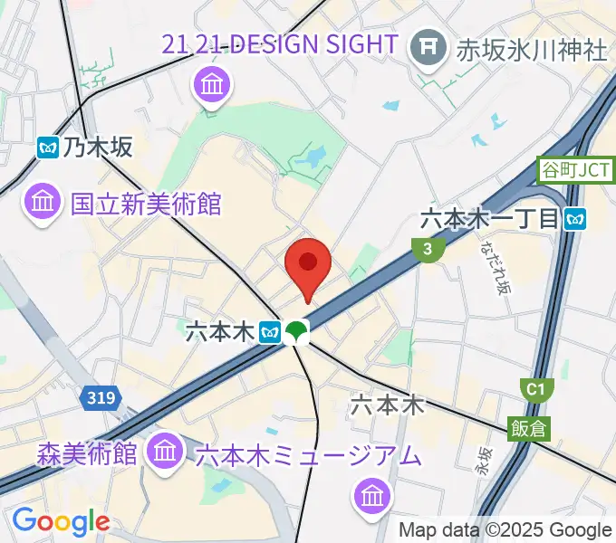 YOSHIMOTO ROPPONGI THEATERの地図