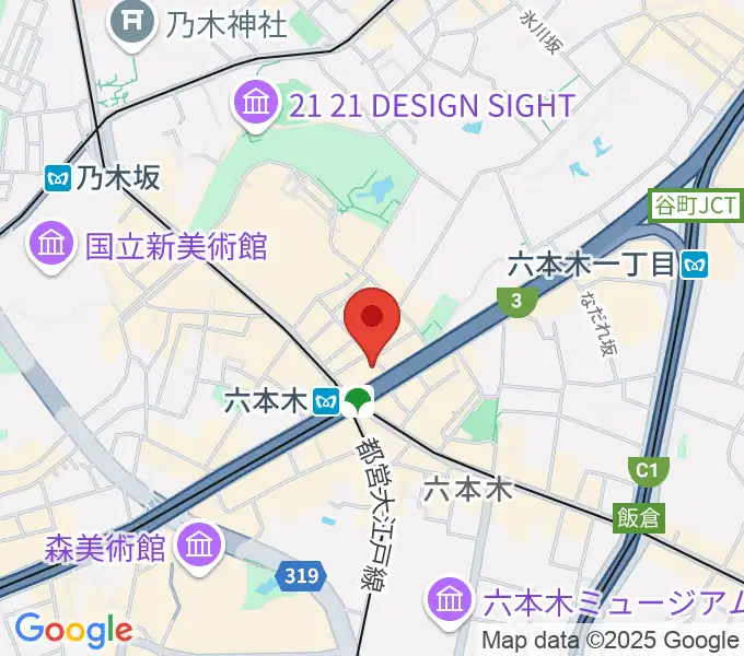 YOSHIMOTO ROPPONGI THEATERの地図