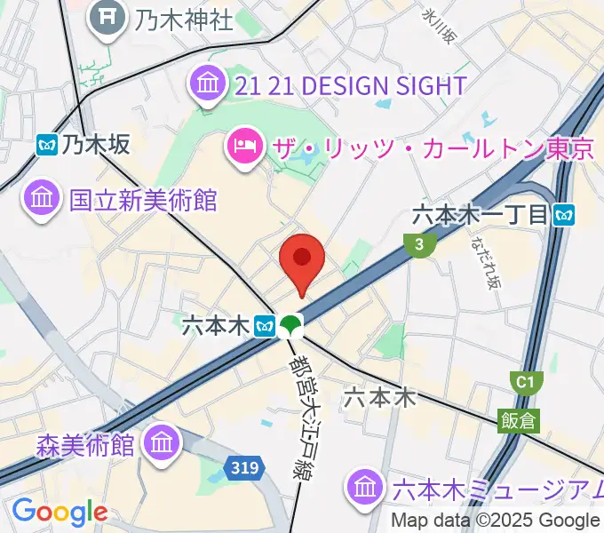 YOSHIMOTO ROPPONGI THEATERの地図