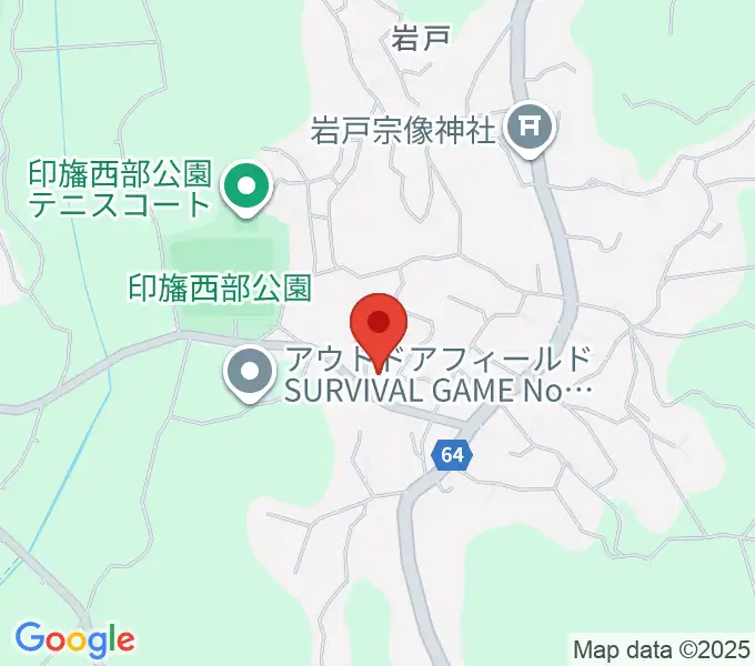 印西市立印旛歴史民俗資料館の地図