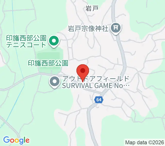 印西市立印旛歴史民俗資料館の地図